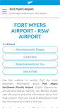 Mobile Screenshot of fort-myers-airport.com
